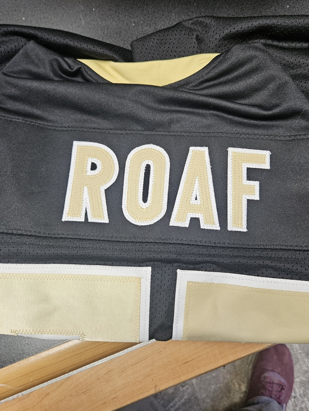 Willie ROAF Saints HOF auto Jersey - ROAF